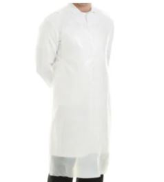 Disposable Polythene Aprons White
